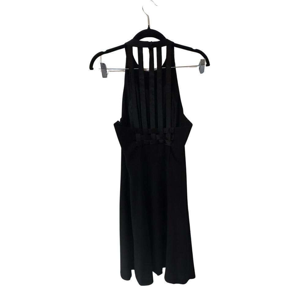 Donna Ricco Vintage Mini Dress – Strappy, Sassy & So 90s | Size 4🖤✨ - Picture 2 of 9